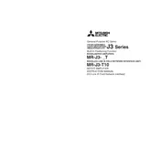 Mitsubishi MR-J3-T Servo Amplifier manual cover