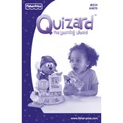 Fisher Price Mattel Quizzard J8234 Toy manual cover