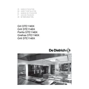 De Dietrich DTE1148X Grill manual cover