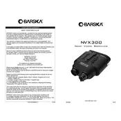 Barska NVX 300 BQ13374 Binoculars manual cover