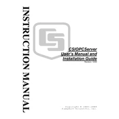 Campbell Scientific CSIOPC Software manual cover