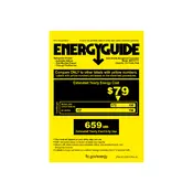 Kenmore 51759 106.5175 Refrigerator manual cover