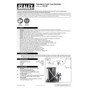 Sealey HCC08 Crusher manual cover