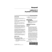 Honeywell L4006A Controller manual cover