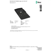 Wera 9406 8767 C TORX HF 3 Box manual cover