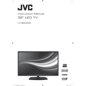 JVC LT-32C340 manual cover