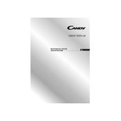 Candy CMXW 30DS-UK manual cover