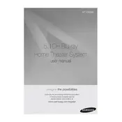 Samsung Blu-ray HT-C6600 Series Home Theater System manual cover