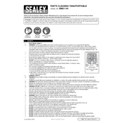 Sealey SM21.V4 Tank manual cover