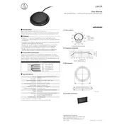 Audio-Technica U843R Microphone manual cover