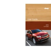 Jeep Compass 2012 SUV manual cover