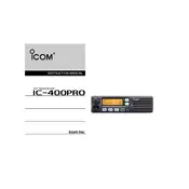 Icom IC-400PRO Transceiver manual cover