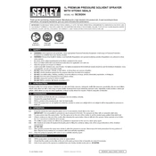 Sealey SCSG04 Sprayer manual cover