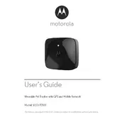 Uniden Motorola SCOUT2500 Pet Tracker manual cover