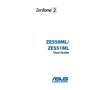 ASUS ZenFone 2 (ZE550ML) Phone manual cover