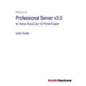 Xerox Matchprint Professional Server Ver.3.0 Server