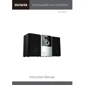 Aiwa AMD-805 Speaker manual cover