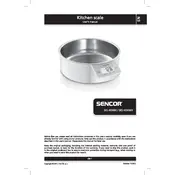 Sencor SKS 4030BK Scale manual cover