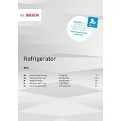 Bosch Series 2 KSV29NWEPG Refrigerator manual cover