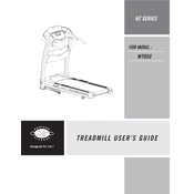 Horizon Fitness WT950 2006 Treadmill manual cover