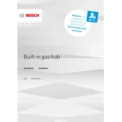 Bosch Series 8 PRA3A6B70 Hob manual cover