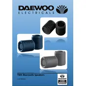 Daewoo TWS Bluetooth Speakers AVS1406 Speaker manual cover