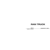 Ram Chassis Cab 4500 2011 Truck manual cover