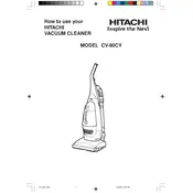 Hitachi CV-90CY Vacuum Cleaner manual cover