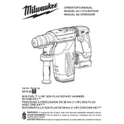 Milwaukee M18 Fuel 2915-20 Hammer manual cover