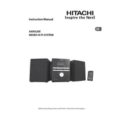 Hitachi AXM520E manual cover