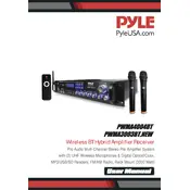 Pyle PWMA3003BT.NEW Amplifier Receiver manual cover