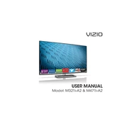 Vizio M321i-A2 TV manual cover