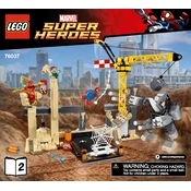 LEGO Spider-Man 76037-2 Construction Set manual cover