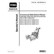 Toro 32-inch-36-inch-48-inch 30634 Mower manual cover