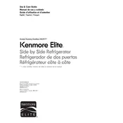 Kenmore 51773 106.5177 Refrigerator