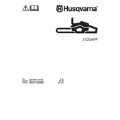 Husqvarna 3120XP Chainsaw manual cover