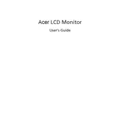 Acer Nitro ED0 ED271U X Monitor manual cover