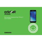 Samsung Galaxy Amp Prime 3 Cricket Wireless SM-J337AZKZAIO Phone