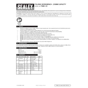 Sealey FWB1.V3 Workbench manual cover