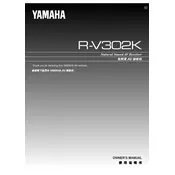 Yamaha RX-V302K Receiver manual cover