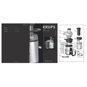Krups ZY403851 Juicer manual cover