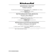 KitchenAid KUBR204EPA Refrigerator manual cover