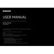 Samsung LC49HG90DMNXZA Monitor manual cover