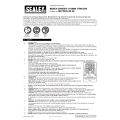 Sealey BG150XL-96.V2 Grinder manual cover