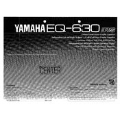 Yamaha EQ-630 Equalizer manual cover