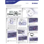 Yamaha YHT-550 Sound System manual cover