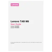 Lenovo TAB M8 TB-8505F Tablet manual cover