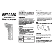 Clarke IRT1 Infrared Non-Contact Thermometer manual cover