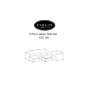 Crosley C07180 Sofa manual cover