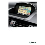 TomTom Lexus MoveOn Navi Navigation System manual cover